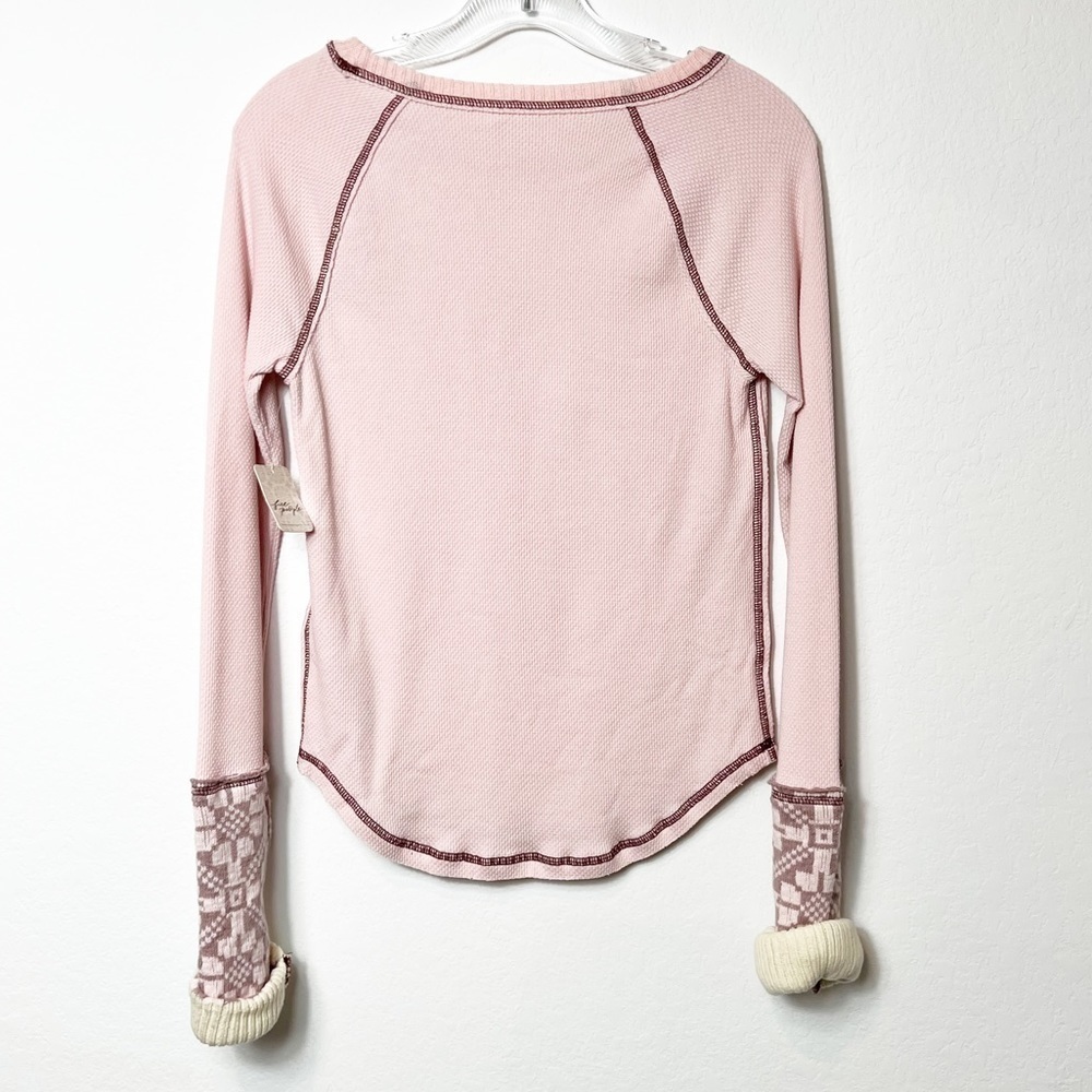 Free People She’s Reversible Dreamt Kiss Long Sleeve Women Top X-Small Bra… - Picture 4 of 9